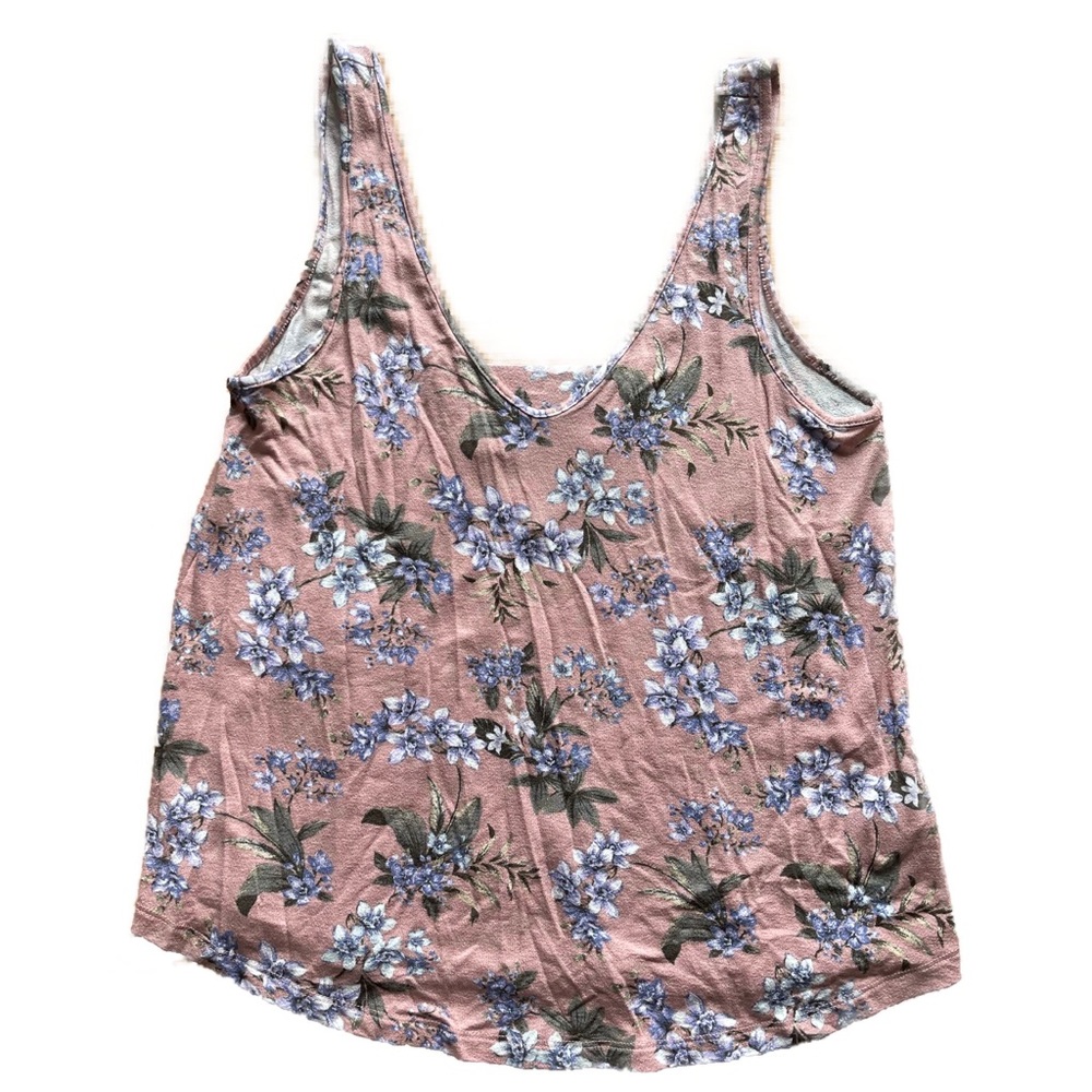 ✨AE Dusty Rose Floral Tank✨